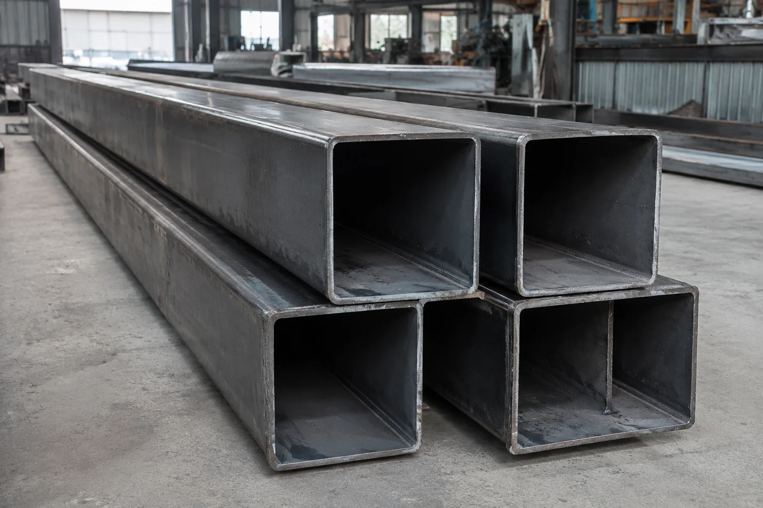箱型钢 — steel manufactured by WZH Construction Group