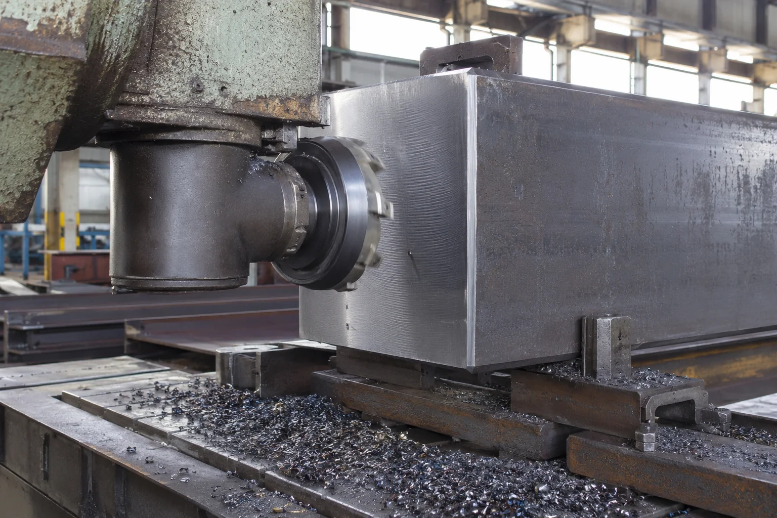 End Face Milling — equipment manufactured by WZH Construction Group