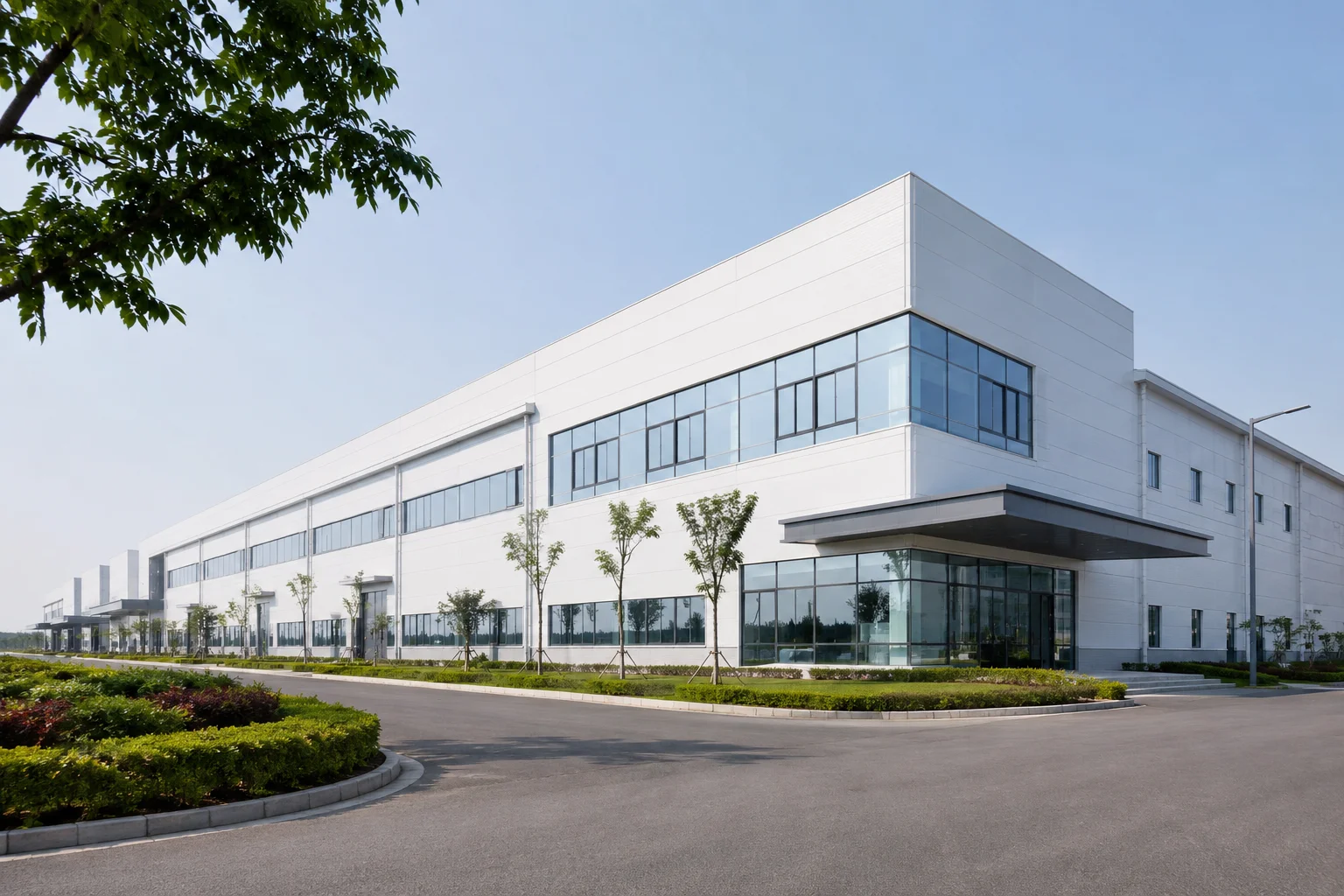 河内电子洁净厂房项目 — 电子洁净厂房 in 河内, Vietnam, steel structure project by WZH Construction Group