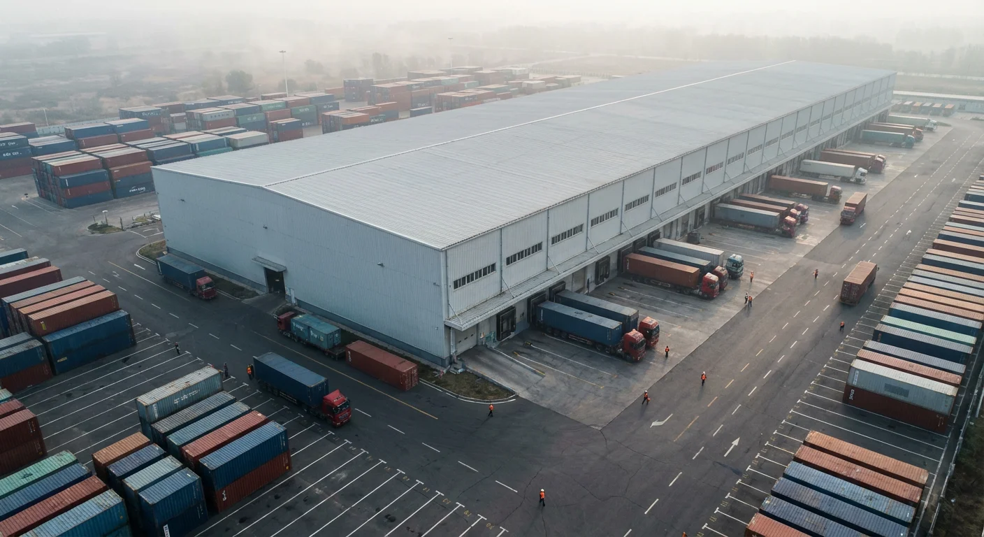 Harbin Bonded Zone Standard Warehouse D — industrial in Harbin, steel structure project by WZH Construction Group