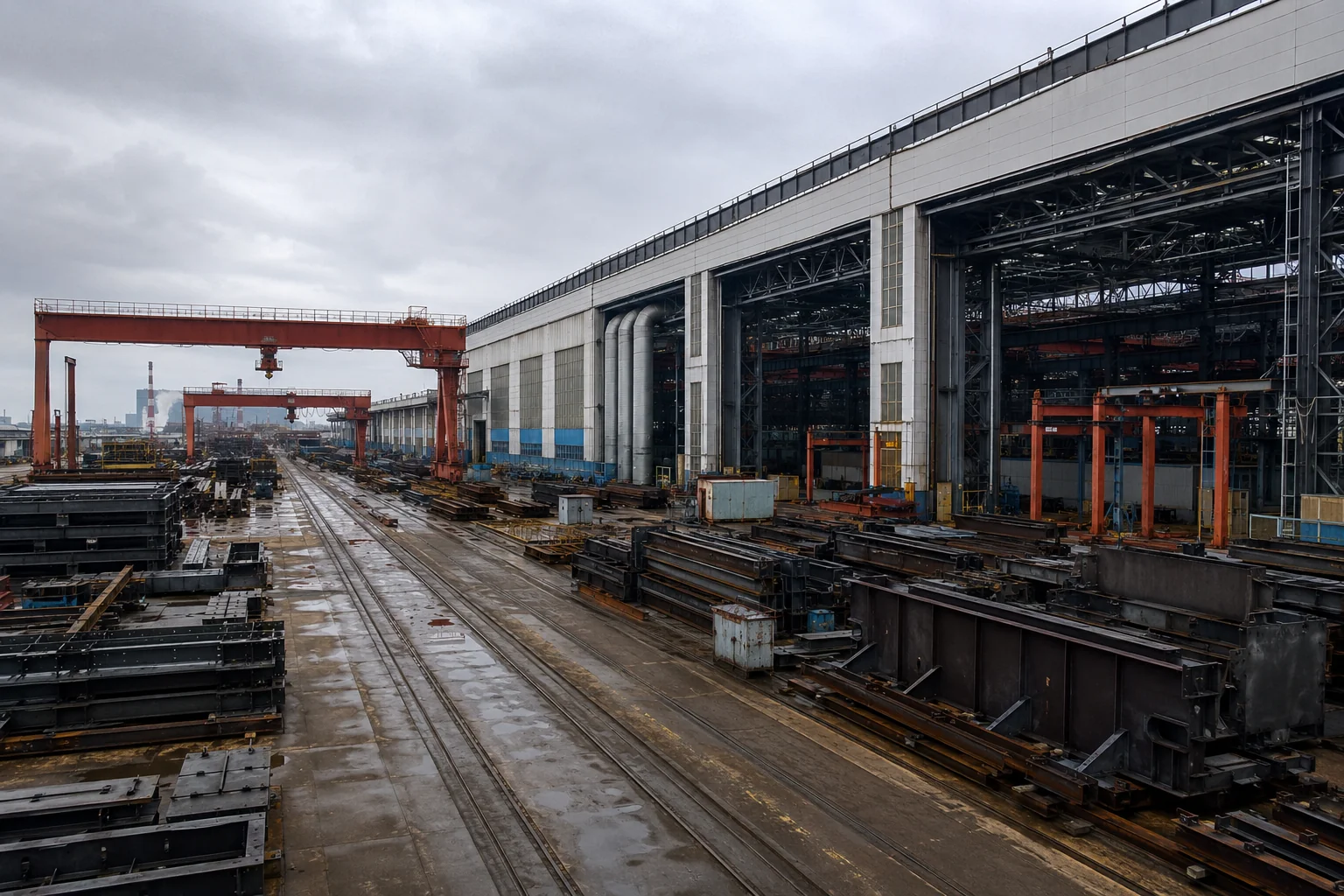 哈尔滨铁路易居装备制造基地 — industrial in 哈尔滨, steel structure project by WZH Construction Group