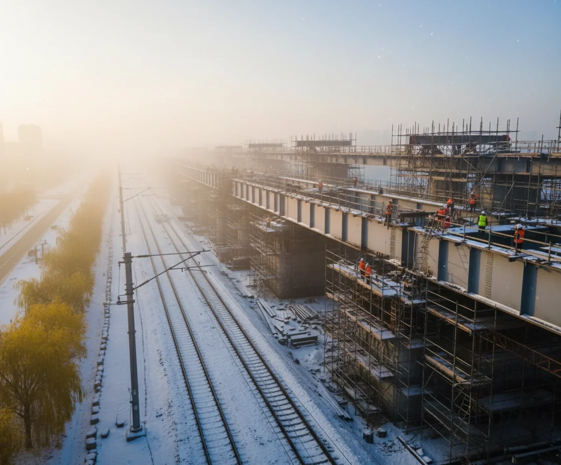 Harbin Station Steel Box Girder Bridge — representative project image