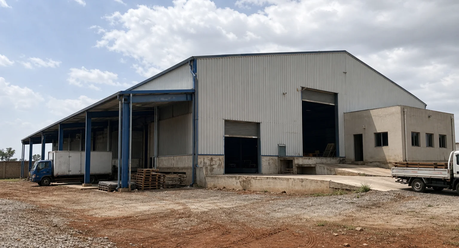 Nairobi Inland logistics warehouse Steel Structure Project