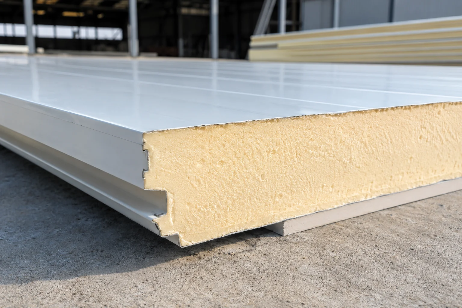 Pu Sandwich — cladding manufactured by WZH Construction Group