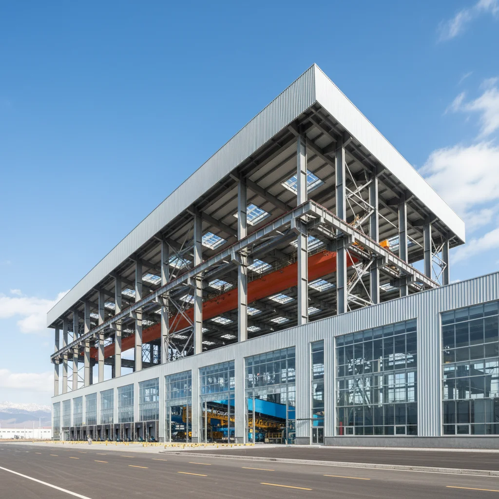 亚欧牧业12万头商品猪基地 — 工业厂房 in 黑龙江省, steel structure project by WZH Construction Group
