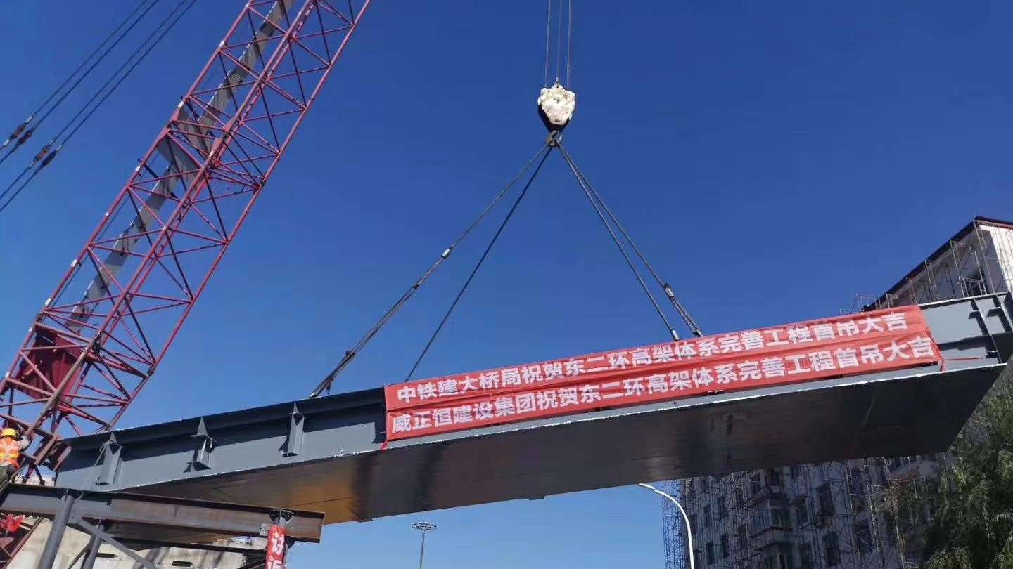 东二环高架桥先锋路互通 — 桥梁工程 in 哈尔滨市, 黑龙江省, steel structure project by WZH Construction Group