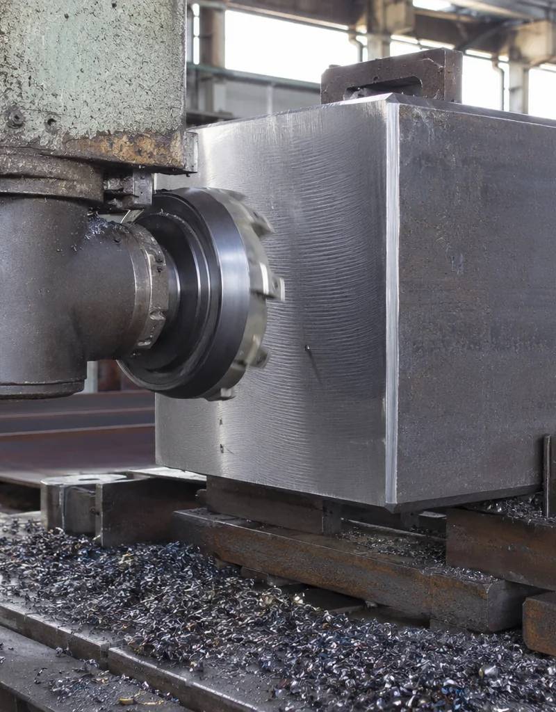 End Face Milling — equipment manufactured by WZH Construction Group